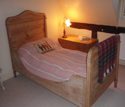 Antique wooden bed